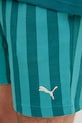 Puma szorty dresowe męskie z bawełną Puma Class turkusowy 692355
