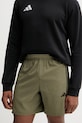 adidas Performance szorty treningowe aplikacja zielony KD0683