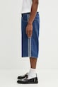 adidas Originals szorty jeansowe Firebird bawełna niebieski KD1500
