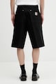 Oblečenie Rifľové krátke nohavice Carhartt WIP OG Single Knee Short I036308.8901 čierna
