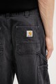 Carhartt WIP OG Aden Double Knee Short szorty jeansowe męskie czarny I036272.89B7