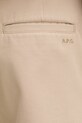 A.P.C. шорти чоловічі бавовняні бежевий COHNZ.H10020