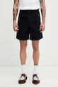 A.P.C. шорти чоловічі бавовняні темно-синій COHNZ.H10020