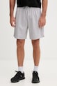 On szorty sportowe męskie szary 1MF10221291