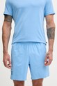 On szorty sportowe męskie Focus niebieski 1MF11194405