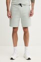 On szorty męskie z bawełną Focus Tech zielony 1MF30330229