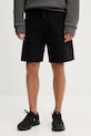 On szorty sportowe męskie z bawełną Focus Tech czarny 1MF30330553