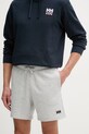 Helly Hansen szorty dresowe męskie bawełniane TERRY szary 54638