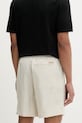Ρούχα Calvin Klein σορτς ανδρικά με λινό LV04LF620G μπεζ