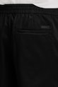 Calvin Klein kratke hlače za muškarce s lanom crna LV04LF620G