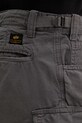 Alpha Industries szorty cargo męskie bawełniane Canvas Cargo Short szary 156264