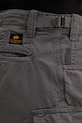 Alpha Industries szorty cargo męskie bawełniane Canvas Cargo Short szary 156264
