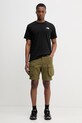 Alpha Industries Canvas Cargo Short szorty cargo bawełniane męskie 156264 zielony
