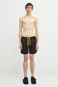 RHUDE swim shorts Classic Logo Swim Short RHPS26SH03108 black