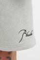 RHUDE Classique szorty dresowe z bawełny męskie szary RHSS26SH01829