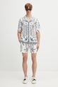 RHUDE Regista Tile shorts viscose Men's RHSS26SH02358 white