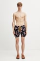 RHUDE Turbo Floral Swim Short šortky pánské RHSS26SH01108 černá