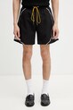 RHUDE Moonlight Pista kratke hlače za muškarce crna RHSS26SH010053