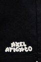 Axel Arigato Heath Drawstring Shorts szorty bawełniane męskie czarny A3809001