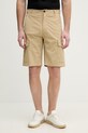 Trussardi szorty bawełniane bawełna beżowy P024M000109N