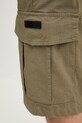 Trussardi szorty bawełniane zielony P024M000109N