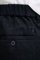 Trussardi szorty chino męskie lniane P025M000117N granatowy