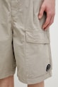 C.P. Company cotton shorts gray 20CMBE127A110325G
