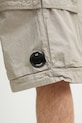 C.P. Company pantaloni scurți din bumbac gri 20CMBE127A110325G