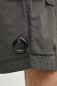 C.P. Company pantaloncini in cotone grigio 20CMBE127A110325G