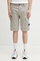 C.P. Company szorty z elastanem szary 20CMBE746A005694G