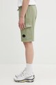 C.P. Company cotton shorts 20CMSB704A002246G green SS26