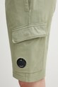 C.P. Company cotton shorts green 20CMSB704A002246G