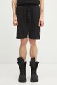 C.P. Company szorty bawełniane bawełna czarny RCCMSB704A002246G