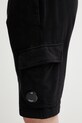C.P. Company szorty bawełniane czarny RCCMSB704A002246G