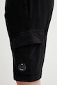 C.P. Company szorty bawełniane czarny RCCMSB704A002246G