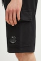 C.P. Company szorty bawełniane czarny RCCMSB704A002246G