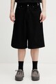 HELIOT EMIL szorty jeansowe męskie czarny SS26.M.10.230.BLK01