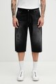 MM6 Maison Margiela szorty jeansowe męskie czarny SH0MU0014.M30064.961
