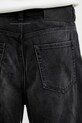 MM6 Maison Margiela szorty jeansowe męskie czarny SH0MU0014.M30064.961
