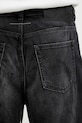 MM6 Maison Margiela szorty jeansowe męskie czarny SH0MU0014.M30064.961