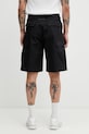 Îmbrăcăminte MM6 Maison Margiela pantaloni scuți cargo pentru bărbați, din bumbac SH0MU0021.MTN137.961 negru
