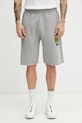 MM6 Maison Margiela teplákové šortky pánské s bavlnou šedá SH0MU0027.S25606.857M