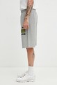 MM6 Maison Margiela pantaloni scurți de trening pentru bărbați, cu bumbac SH0MU0027.S25606.857M gri SS26