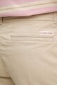 Calvin Klein Jeans chino kratke hlače muške od pamuka s elastanom bež LV04RF617G