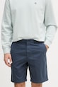 Calvin Klein Jeans chino kratke hlače muške od pamuka s elastanom mornarsko plava LV04RF617G