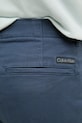 Calvin Klein Jeans chino kratke hlače muške od pamuka s elastanom mornarsko plava LV04RF617G