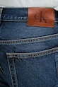 Calvin Klein Jeans kratke hlače muške od trapera mornarsko plava LV04RF792G
