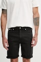 Calvin Klein Jeans σορτς Ανδρικά ντένιμα μαύρο LV04RF921G