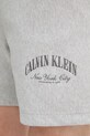 Calvin Klein Jeans σορτς επίσημα ανδρικά με βαμβάκι γκρί LV04RF275G