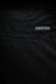 Calvin Klein Jeans cargo kratke hlače moške z lanom črna LV04RF610G